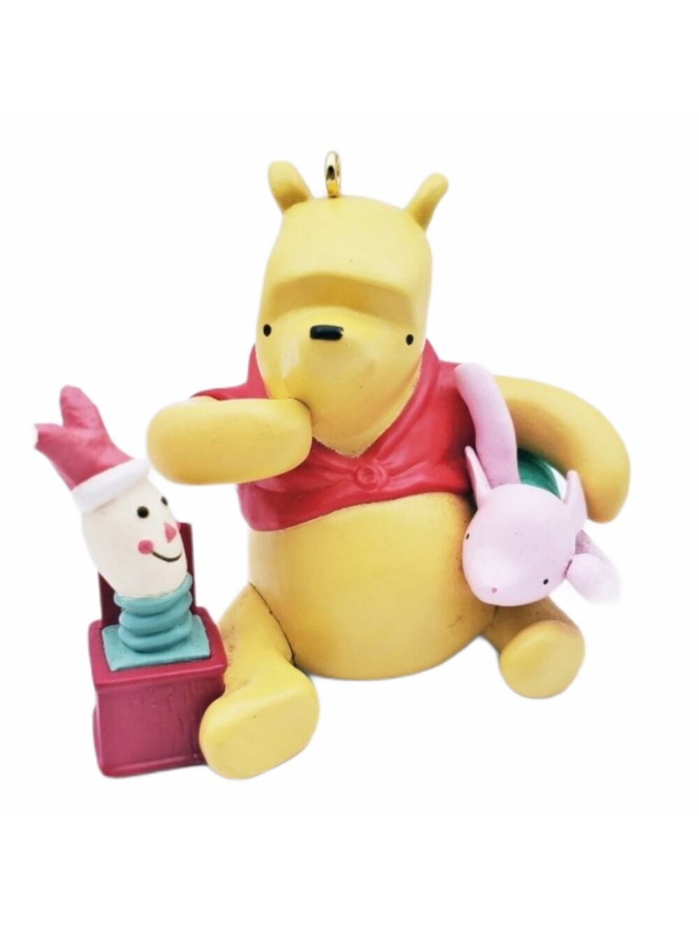 Hallmark x Disney Winnie the Pooh Piglet Ornament Red 3"